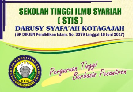 JADWAL PERKULIAHAN SEMESTER 2 (DUA) STIS DARUSY SYAFA'AH
