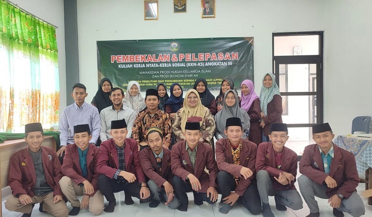 STIS Darusy Syafa'ah Berangkatkan Peserta KKN-KS Angkatan ke-3