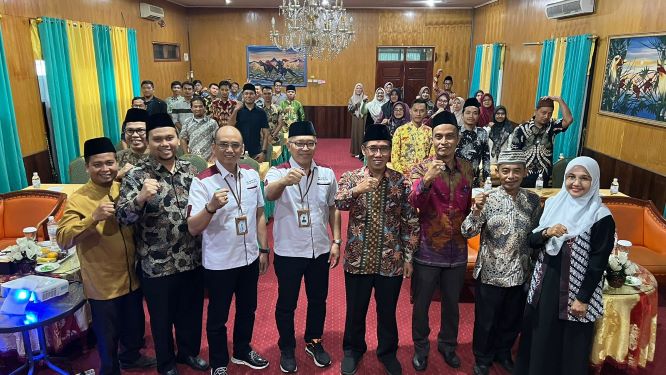 STISDA Lampung Tengah Ikuti Bimtek AMI Bersama Kopertais Wilayah XV Lampung dan Best-Q Institute